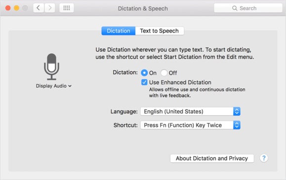 speach to text software for mac